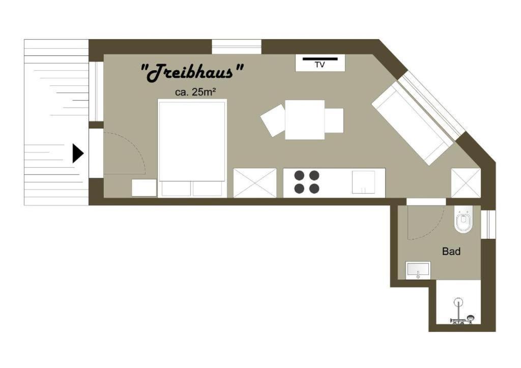 شقة Treibhaus بوسم المظهر الخارجي الصورة